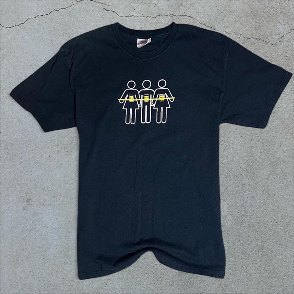 Hanes Black Jose Cuervo Drinking Promo tee size L